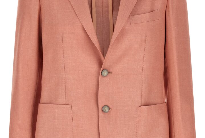 Multicolor Virgin Wool Blazer | Jag Couture London – New York