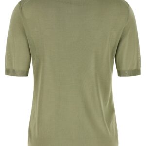 Bicolor Viscose Polo Shirt