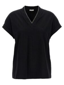 Black Cotton T-Shirt