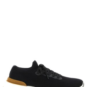 Black Polyethylene Athletic Sneakers | Jag Couture London – New York