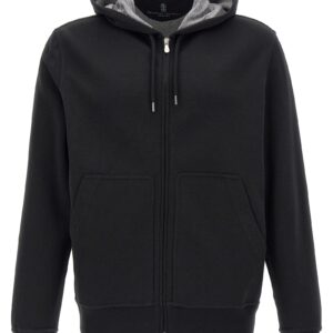 Black Cotton Sweatshirt | Jag Couture London – New York