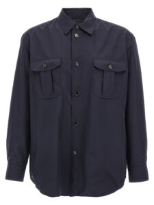 Blue Silk Jacket