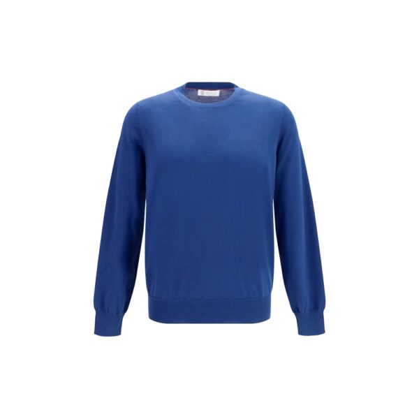 Blue Cotton Sweatshirt