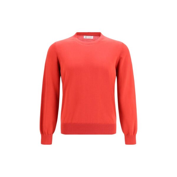 Red Cotton Sweatshirt