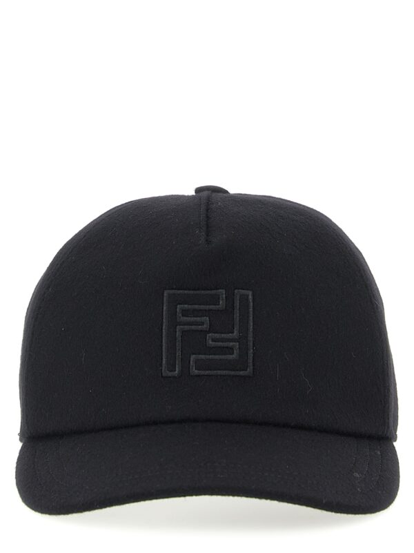 Black Wool Cap (Baseball Hat)
