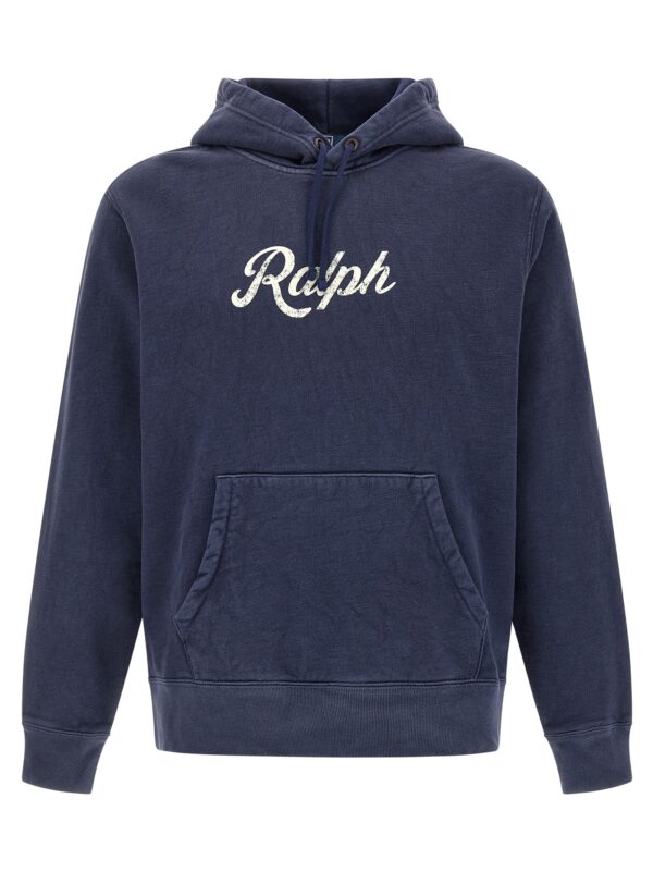 Blue Cotton Sweatshirt