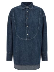 Blue Cotton Blouse