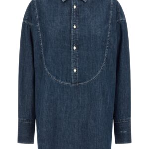 Blue Cotton Blouse