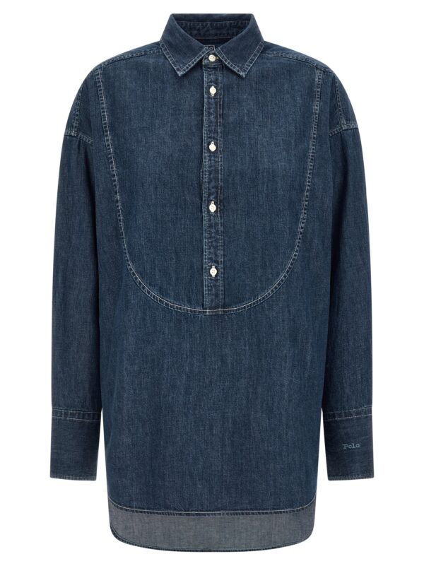 Blue Cotton Blouse