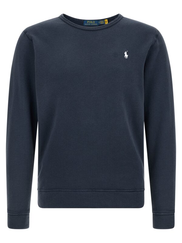 Blue Cotton Sweatshirt
