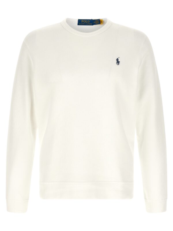 White Cotton Sweatshirt