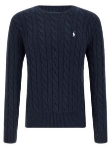 Blue Cotton Cardigan