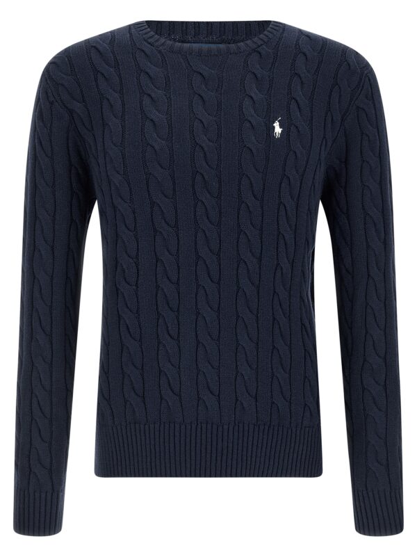 Blue Cotton Cardigan