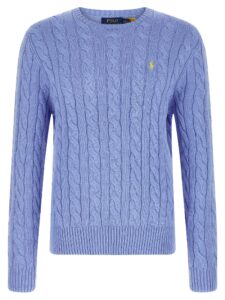 Blue Cotton Cardigan