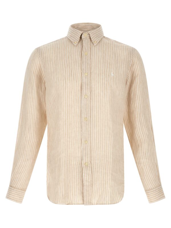 Beige Linen Blouse