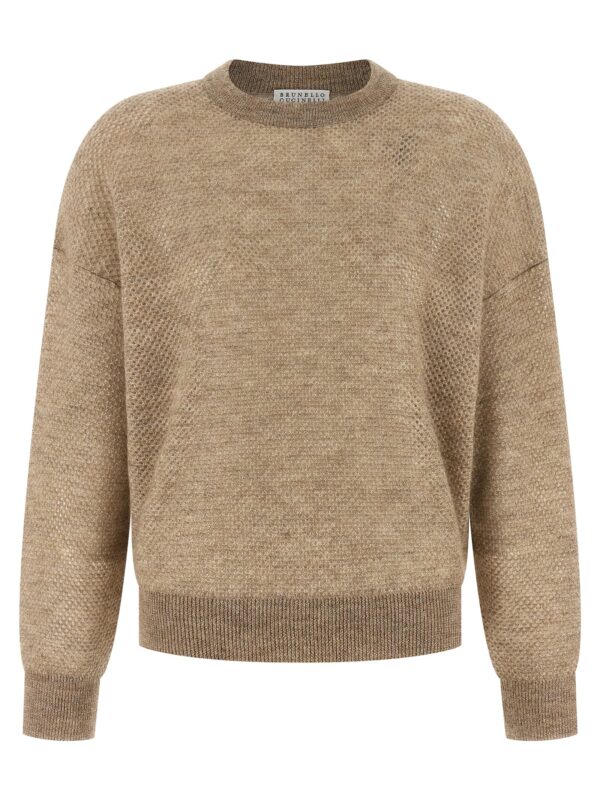 Beige Wool Cardigan