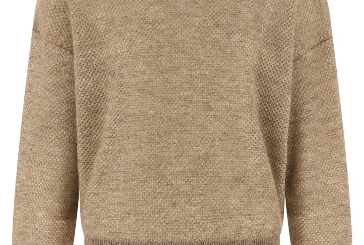 Beige Wool Cardigan | Jag Couture London – New York
