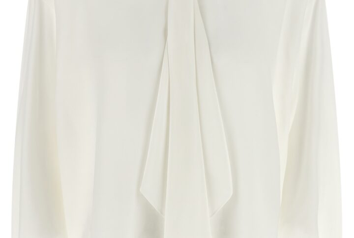 White Silk Blouse | Jag Couture London – New York