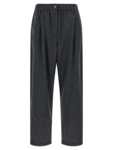 Gray Wool Pants