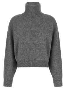 Gray Virgin Wool Cardigan