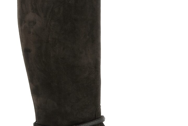 Black Calfskin Over The Knee | Jag Couture London – New York