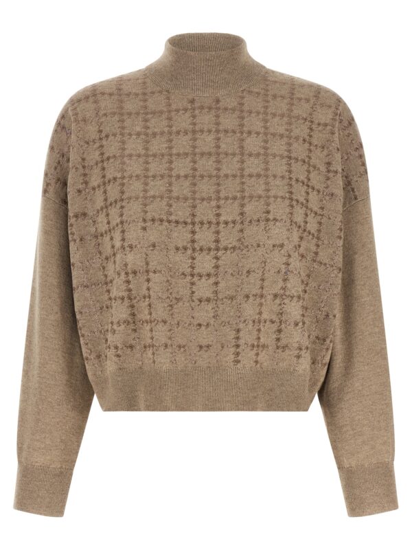 Beige Cashmere Cardigan
