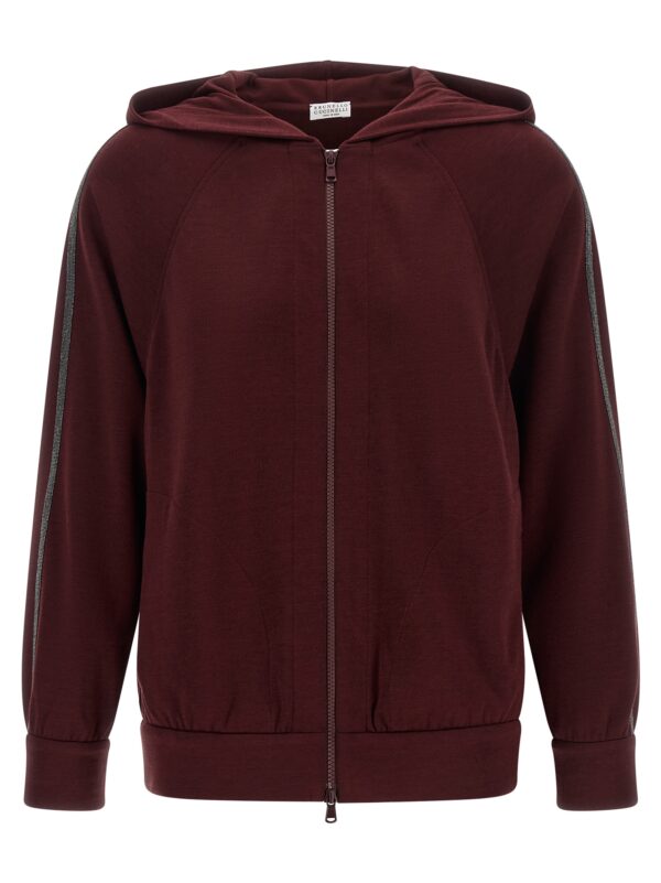 Bordeaux Cotton Sweatshirt