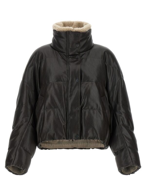 Brown Lamb Leather Leather Jacket