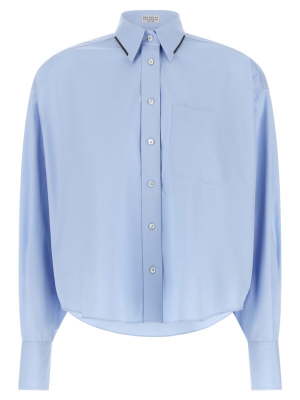 Blue Cotton Blouse