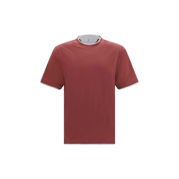 Bordeaux Cotton T-Shirt
