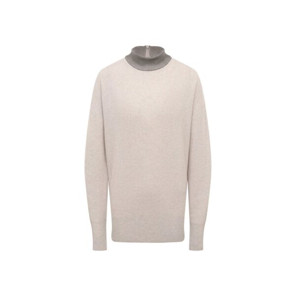 Beige Cashmere Sweater