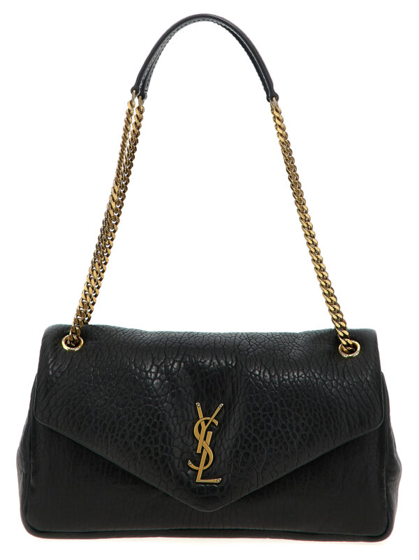 Black Leather Shoulder Bag