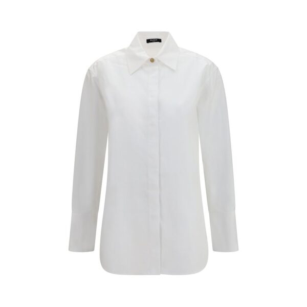 White Cotton Dress Shirt