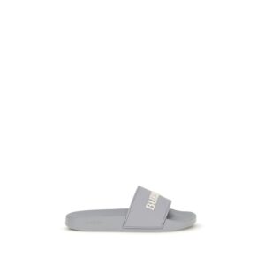 Gray Rubber Slides | Jag Couture London – New York