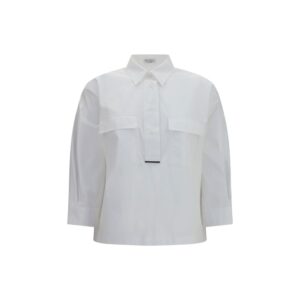 White Cotton Dress Shirt | Jag Couture London – New York