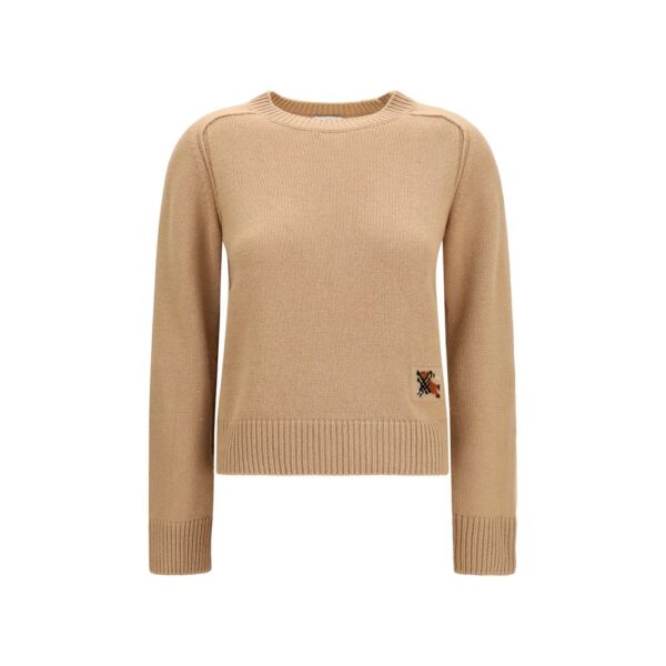 Beige Cashmere Sweater