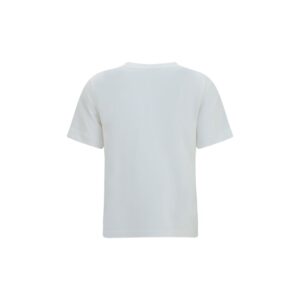 White Cotton T Shirt