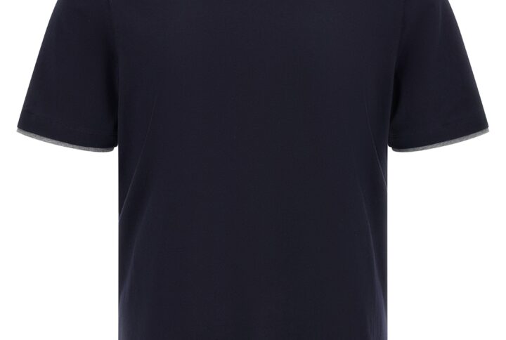 Blue Cotton T-Shirt | Jag Couture London – New York