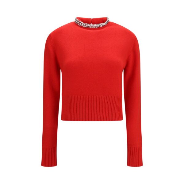 Red Wool Oves Aries Sweatshirt