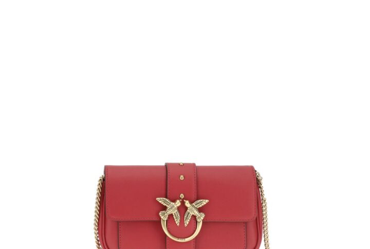 Red Calf Leather Bos Taurus Shoulder Bag | Jag Couture London – New York