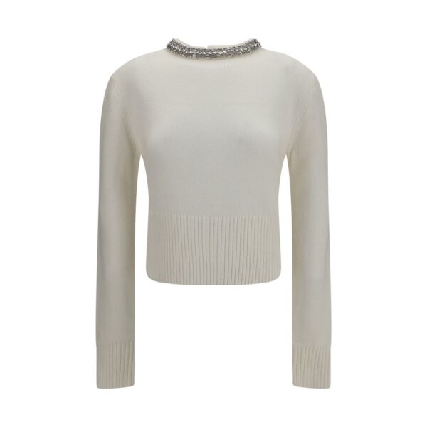 White Wool Oves Aries Sweatshirt