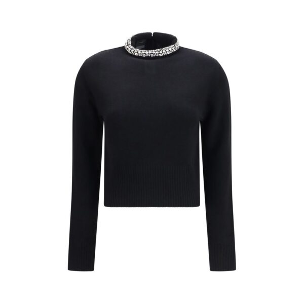 Black Wool Oves Aries Sweatshirt