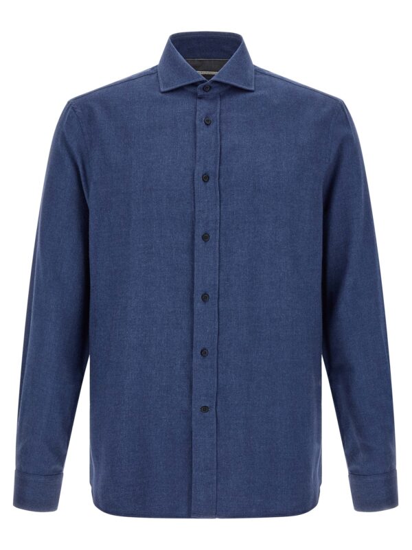 Blue Cotton Blouse