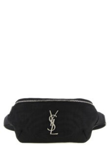 Black Lamb Leather Crossbody Bag