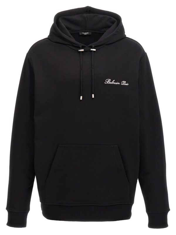 Black Cotton Sweatshirt