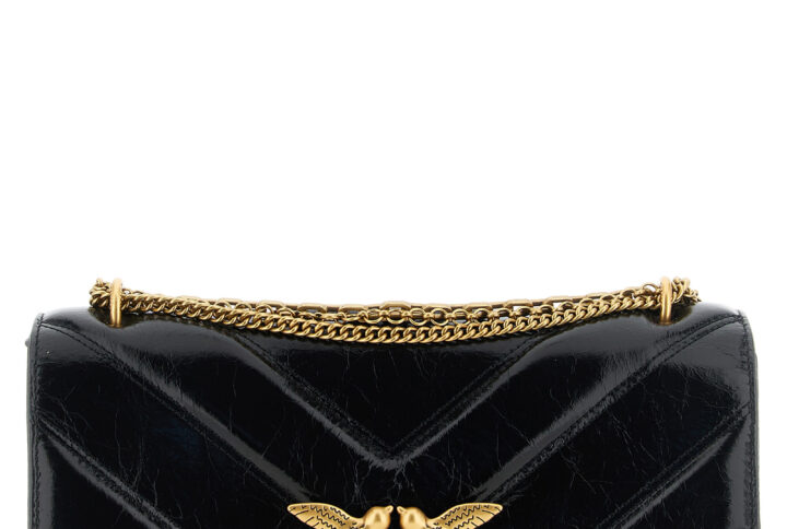 Black Calfskin Shoulder Bag | Jag Couture London – New York