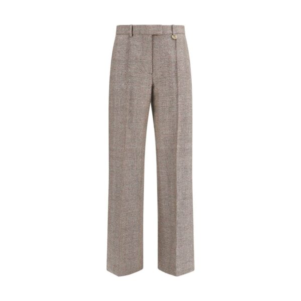 Beige Wool Oves Aries Dress Pants