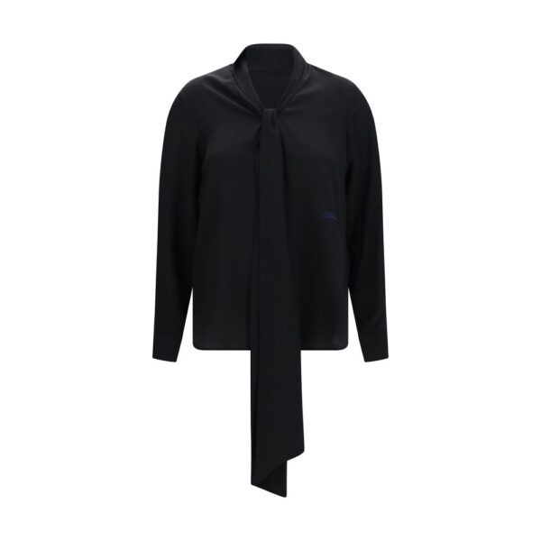 Black Silk Blouse