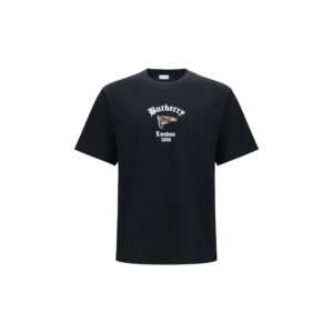 Black Cotton T-Shirt