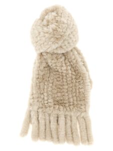 Gray Polyester Scarf